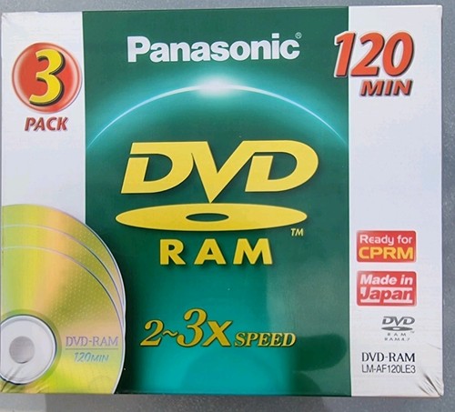 Panasonic dvd ram - dvd-ram, 4.7gb
