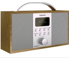 New Wooden Portable DAB Radio