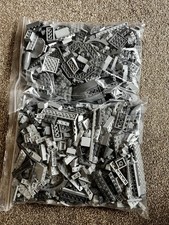 Lego 1.5KG Grey Brick Pieces Bundle