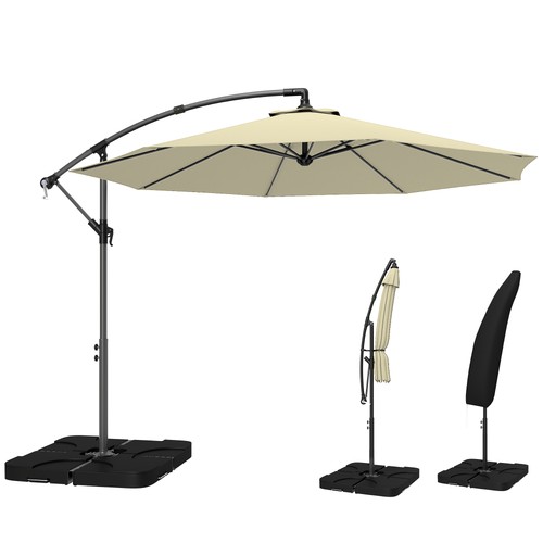 Outsunny banana parasol - outsunny,