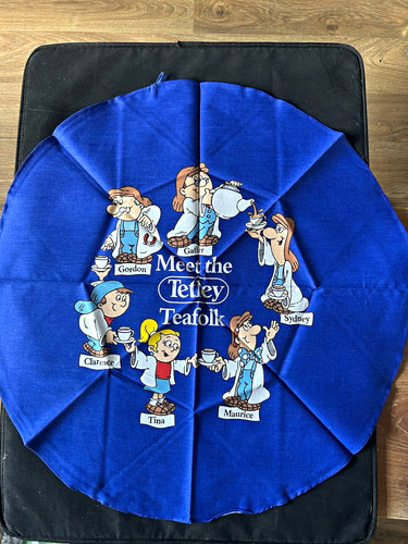Vintage tetley tea folk - tetley,