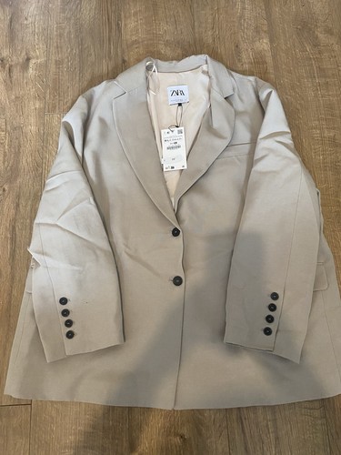 Zara beige blazer - zara,