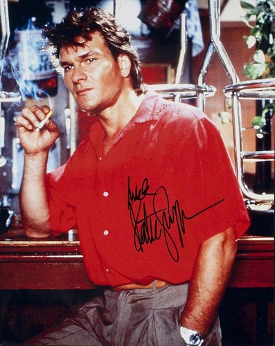 Patrick swayze signed - swayze,