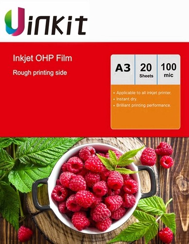 Sheets ohp film inkjet - sheets,