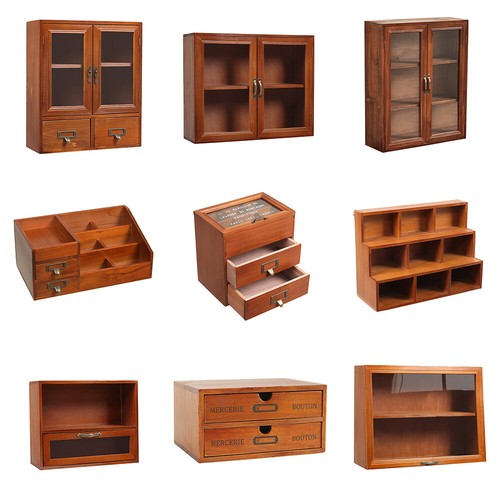 Wooden storage box - storage, cabinet