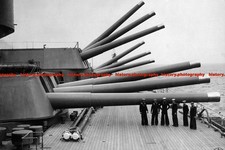 F010185 HMS Rodney Guns 1931 British battleship