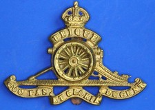 WW1 WW2 Royal Artillery Cap