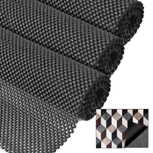 5pk black anti slip - black, roll