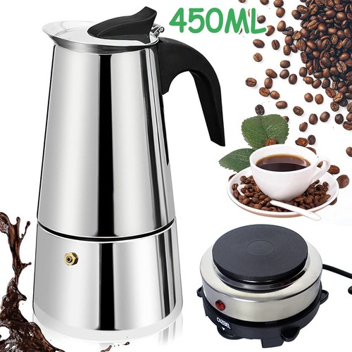 450ml stainless steel - 450ml, espresso