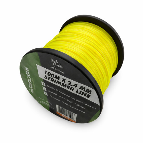100m 4mm strimmer line - 2.4mm,