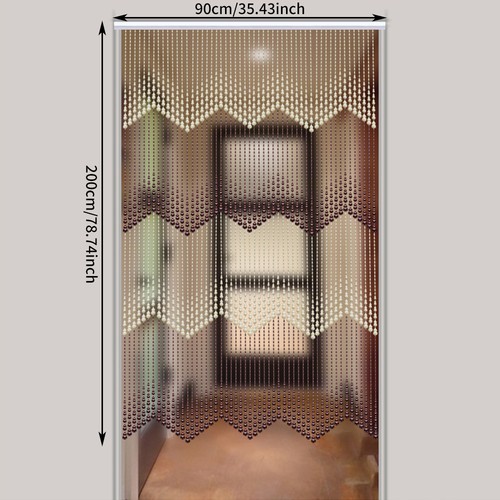 200cm acrylic beaded - acrylic, door