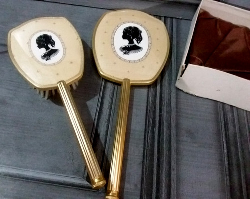 Vintage set mirror and - vintage,
