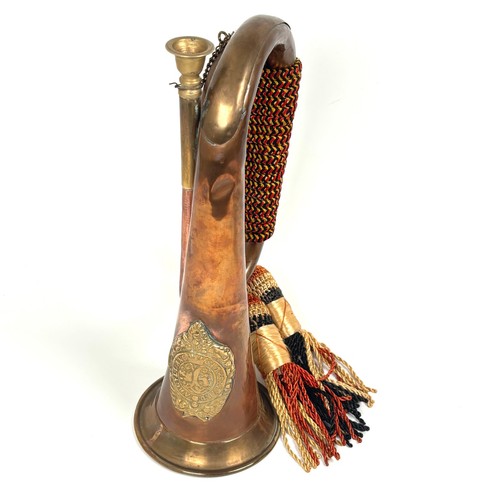Vintage military bugle - vintage, british
