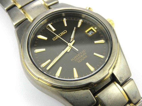Mens vintage seiko - vintage, kinetic