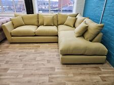 Whitemeadow Corner Sofa - Seattle RHF Open End, Texas Apple RRP £2299