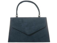 Women faux suede - suede, clutch