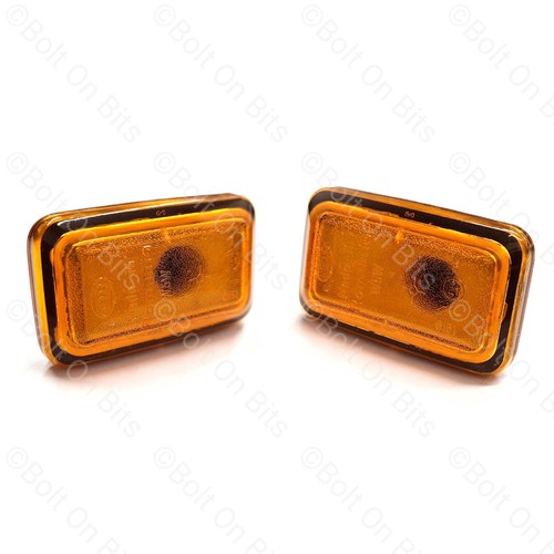 Pair hella amber side - pair,