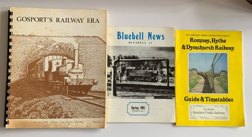 Vintage railway booklets - railway,