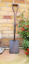 VINTAGE  BRADES SKELTON Spade GARDEN Border Y HANDLE DIGGING GARDENING OLD TOOL