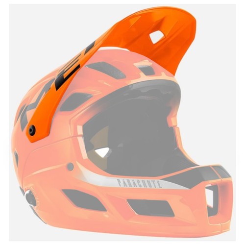 Met parachute visor orange - met,