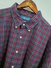 Brand New RALPH LAUREN Tartan Checked Shirt 3XL Tall 4XL XXXXL
