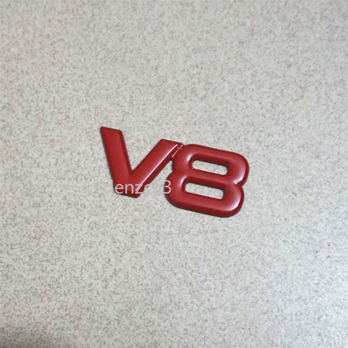 Glossy red small metal - 1x,