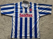 BRIGHTON AND HOVE ALBION 1994-1997 VINTAGE ORIGINAL FOOTBALL SHIRT SIZE LARGE