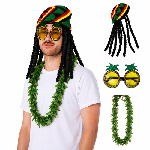 Rasta reggae jamaican hat - reggae,