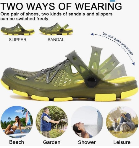 Mens garden clogs mules - garden,