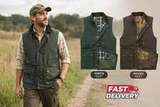 Mens GAME Classic Wax Gilet