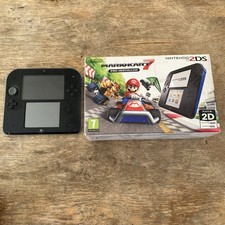 Nintendo 2DS 2GB Console - Black/Blue - No Game Included