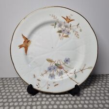 Antique Moore Bros Salad Plate. Pattern No.97931. Birds & Flowers