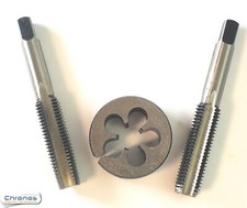 7/32   X 40  ME  TAPS &  DIE  APEX BRAND - BRITISH  MODEL ENGINEERING SET