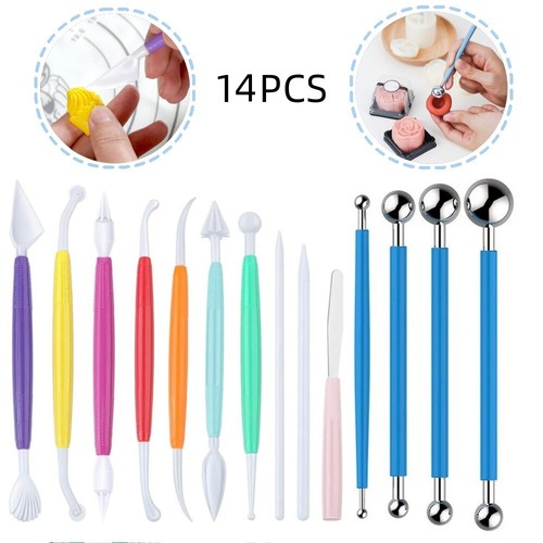 14pcs fondant cake decorating - fondant,