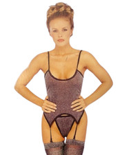 Ladies Silver Lurex Cami