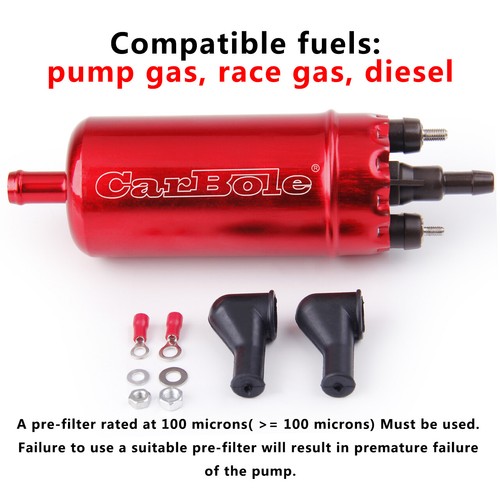 Inline high pressure fuel - pressure, pump