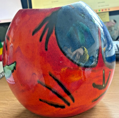 Poole pottery himalayan - himalayan, poppy