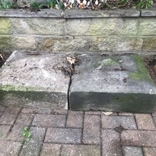 Concrete and Stone Pier Caps