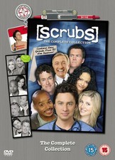 Scrubs The Complete Collection (2011) Zach Braff 31 discs Region 2 DVD Like New