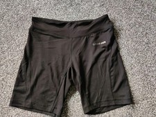 Ladies LA Gear Black Cycling Shorts Size 6