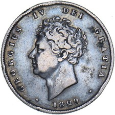 1829 Shilling - George IV