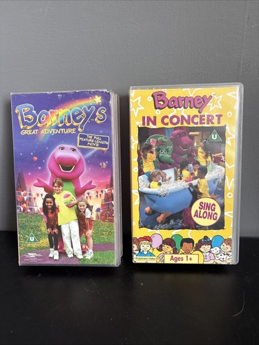 Two vintage barney - vintage, barneys