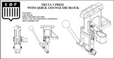 Delta 3Reloading Press , heavy