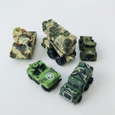 Vintage • Micro Machines • Army Tank Truck Jeep • 1986 1987 • Galoob • RARE