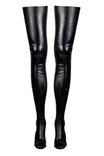Rubber stockings bondage - rubber,