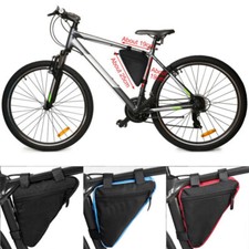 Bike Triangle Frame Bag Bicycle Cycling Triangle Top Tube Front Pouch Saddle Bag