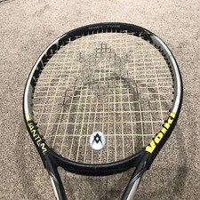 VOLKL  Quantum 8 Black/Yellow Tennis Racket With Carrying Case 4 1/4’ Grip