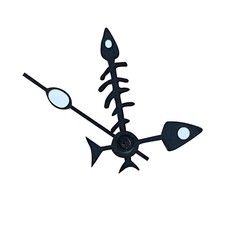 Green Luminous Fish Bone Watch