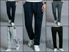 Open Hem Bottoms Mens Fleece