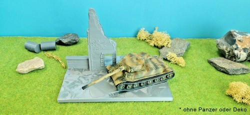 Ww2 diorama for tanks - 1:87,